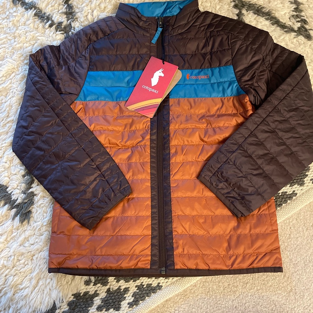 Cotopaxi Orange and Blue Jacket